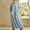 A581 Light Blue, variant on Women's Oversized Maxi Dress V Neck Long Sleeve Tunic Dress with Large Pockets Casual Flowy Kaftan Gown Loose Fit Comfortable Daily Home Wear Vacation Breathable