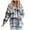 Black, variant on Plaid Cardigan for Women Trendy Womens Long Sleeves Open Front Leopard Print Knitted Sweater Cardigan Coat Outwear Buffalo Plaid Shirt Women Cardigans Sweater Hoodies