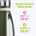 thumbnail image 3 of Botella de agua Mollcity Kids de acero inoxidable de 350 ml con aislamiento al vacío, 3 of 8