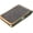 Flower Brown, variant on Leather Cover for Rite in the Rain Spiral Notebooks 3" x 5" Distressed Cover for Memo Notebook Cover Pocket Notebook 3" x 5" (Dark Brown)