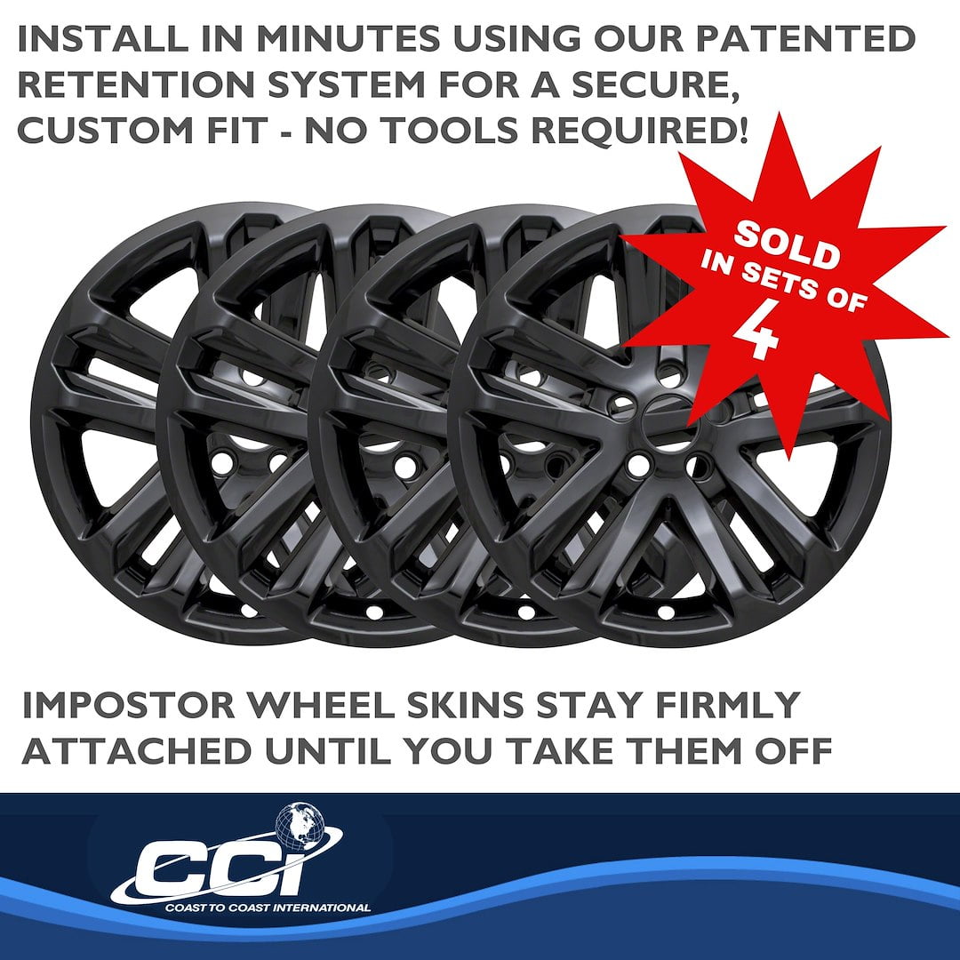 Coast To Coast IWCIMP370BLK IMPOSTOR ® WHEEL COVER