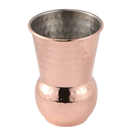 

NUOLUX 400ml Rose Golden Cocktail Copper Cup Moscow Mule Shot Glasses Retro Wine Goblet Toasting Highball Shot Cup for Bar Party