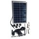 thumbnail image 1 of Yuarrent Bomba de fuente solar para exteriores, giratoria, mejorada, 4 boquillas, decoración con estaca, estanque decorativo para baño de Jardín y Patio 5W, 1 of 6