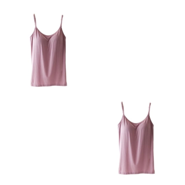 Sonducket Camisola de yoga para mujer Top Fitness La mejor ropa de gimnasia Mano de obra fina Traje de verano lavable para interiores y Rosa L 2piezas