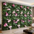 thumbnail image 6 of FVDPWYE Artificial Grass Wall Panel Artificial Wall Flower Artificial Plant 40x60cm with Deep Pink, 6 of 9