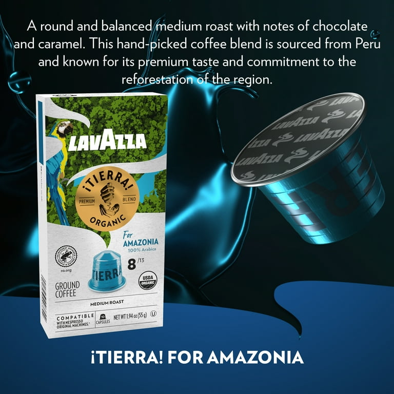 Lavazza ¡Tierra! for Amazonia 60ct, compatible with Nespresso