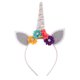 thumbnail image 2 of Accesorios para Disfraces de con Diadema de Flores de Cuerno de con para Soledad  Diadema Unicornio para Niños, 2 of 10