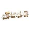 thumbnail image 4 of DOLITY Train Decor Set, Decorative Wooden Xmas Train Toy, Xmas Train Ornament for Party C, 4 of 8