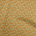 thumbnail image 1 of oneOone Cotton Cambric Orange Fabric Christmas Craft Projects Decor Fabric Printed By The Yard 56 Inch Wide, 1 of 5