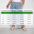 thumbnail image 3 of JSheng Womens Pants Plus Size Fashion Casual Solid Color Summer Cotton Capris Drawstring With Pockets Khaki XL, 3 of 5
