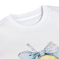 thumbnail image 5 of NIPAXO Girls T-Shirt Short Sleeve Cute Cartoon Dog Flower Graphic Crewneck Soft Cotton Blend Pullover Tee Shirt for Girls, 5 of 8