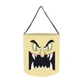 thumbnail image 2 of Loyerfyivos Halloween Trick or Treat Bags Halloween Candy Bags Goodie Bags Candy Bags Multipurpose Reusable Goody Bucket for Kids Halloween Party Supplies, 1pc (Big Mouth), 2 of 8