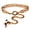 Umber, variant on Women's 2025 Adjustable Belts Bohemian Date Beaded Fringe Circle Fall Braid Belt All Seasons Belt Coffee X-Small-Large