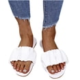 thumbnail image 3 of Womens Clothes 2026 ! asdoklhq Sandals for Women Under $10,Sandals Women Flat Slippers Open Toe Comfy Beach Roman Shoes Flip Flop, 3 of 6