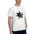 thumbnail image 2 of T-Shirt à Manches Courtes Mode pour Hommes San Jose Sharks Blanc 3TG, 2 of 5