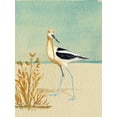 thumbnail image 2 of Escobedo, Mary 19x24 Gold Ornate Wood Framed with Double Matting Museum Art Print Titled - Avocet By The Sea, 2 of 4