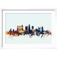 thumbnail image 2 of Art.com Atlanta Georgia Skyline Art Print by Michael Tompsett, White Frame Wall Art, 23" x 17", 2 of 5