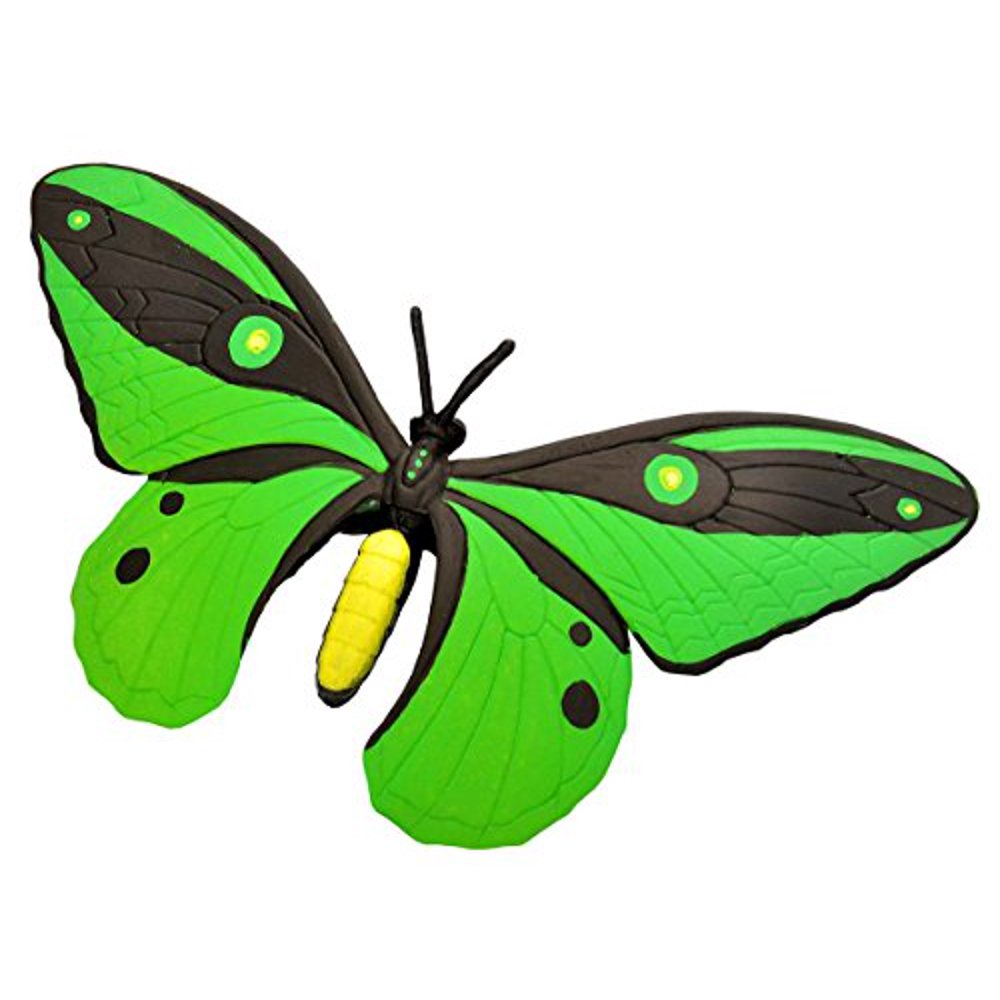 Wild Republic Butterfly Toy, Rubber Butterfly, Kids Gifts, Tactile Toys