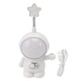 thumbnail image 1 of Astronaut Night Light 3W 5V LED Lamp USB Charging Pencil Sharpener Home Decoration White, 1 of 5