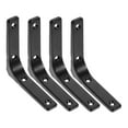 thumbnail image 5 of 4 Pcs Shelving Floating Shelf Bracket Wall Support Brackets Heavy Duty, 5 of 8