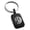 Black, variant on Stainless Steel Janus Greek God of Beginnings Engraved Small Rectangle Dog Tag Charm Keychain Keyring