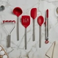 thumbnail image 4 of Flex-Core Silicone Utensil Set of 6, Cayenne, 4 of 5