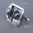 thumbnail image 2 of BRIGHTFUFU Loquet en Acier Inoxydable pour Remorque 1Ensemble, 2 of 8