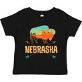 thumbnail image 3 of Inktastic Nebraska Vacation Buffalo Boys or Girls Toddler T-Shirt, 3 of 5