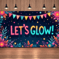 thumbnail image 3 of Colorful Theme Let's Glow Neon Banner Decorative Lights Festive Fun for Party Celebration Indoor Decoration Event Backdrop, 3 of 9