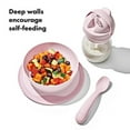 thumbnail image 5 of OXO Tot Baby and Toddler Stick and Stay Suction Bowl for 6+ Months - Blossom, 5 of 9