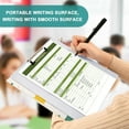 thumbnail image 5 of FORMRS 3 Ring Binder 1.5 inch with Pockets Set of 2 Clip Board 200 Sheets Capacity, Green Abstract Pattern, 5 of 8