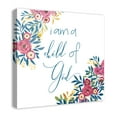 thumbnail image 2 of Creative Products I Am A Child Of God 24x24 Canvas Wall Art, 2 of 5
