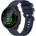 thumbnail image 1 of Chenchen 20mm Watch Strap Compatible for Garmin Forerunner 55/245 /165/645, Replacement Silicone Straps Waterproof Sport Band for Women Men, Accessories (No Watch), 1 of 1