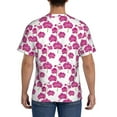 thumbnail image 2 of Naloa Orchids Flowers Men's T-Shirt Sport T-shirt Men's Basic Tee Casual Men's Shirt, Round Neck, Short Sleeves - 3X-Large, 2 of 5
