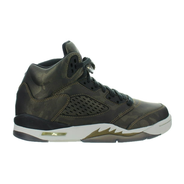 Nike Air Jordan 5 Retro Prem Hc Black / Light Bone High-Top Shoe - 6M - Walmart.com