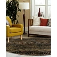 thumbnail image 3 of Rugs.com Saturn Collection Rug – 7 Ft Round Blue Medium Rug Perfect For Kitchens, Dining Rooms, 3 of 8