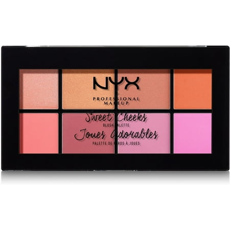 NYX Sweet Cheeks Blush Palette .12 oz