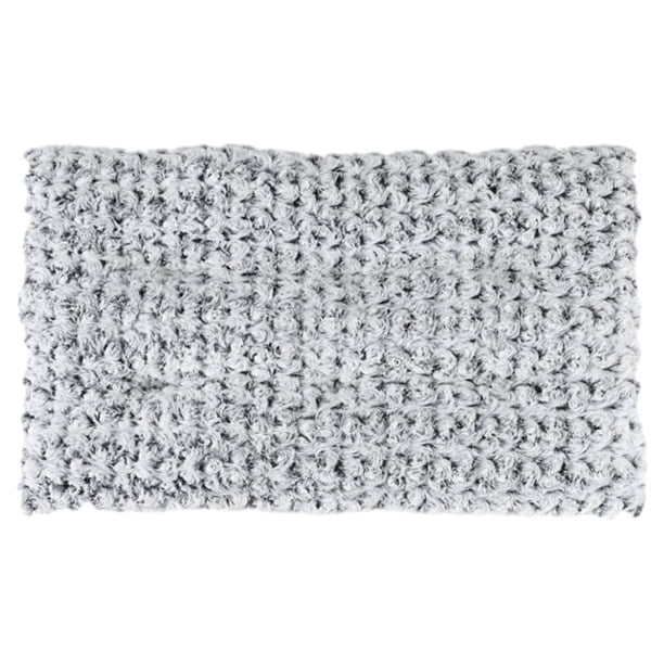 Methold Perrera para gatos de peluche rosa, cama cómoda y resistente a los arañazos para el amigo felino, perrera para perros de peluche con Suministros para perros Gris degradado M: 65*45 CM