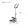thumbnail image 2 of Sunny Health & Fitness Stair Stepper Machine with Handlebar – SF-S020027, 2 of 9