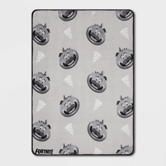 Fortnite 46 x 60 Inch Throw featuring Tomatohead