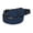 Navy, variant on CTM Braided Stretch Belt Silver Buckle Adjustable Elastic (Men)