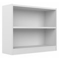 thumbnail image 1 of Universal 2 Shelf Bookcase in Pure White - Engineered Wood, 1 of 10