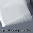 thumbnail image 3 of 11 Hole A4 Clear Plastic File Bag 30.4 cm x 23.5 cm Transparent Document Protector for Binder Organization, 3 of 7