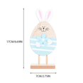 thumbnail image 4 of De Pascua Para El Hogar, Conejo, Huevo De Pascua, Conejo, Adornos De Madera, Suministros Para Fiesta De Pascua, Regalos De Pascua Para Niños Inevent HA040633-02, 4 of 6