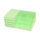 thumbnail image 1 of Caja de almacenamiento de maquillaje, cajón de papelería, soporte cosmético, organizador de mesa de oficina Feliz Sencillez, 1 of 5