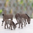 thumbnail image 1 of Flmtop Donkey Model Convenient Delicate Animal Wild Donkey Toy for Home, 1 of 8