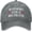 Gray, variant on Warning Gen X No Filter Hat for Men Dad Hat with Design Caps