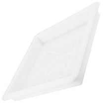 Raindrops  Reusable Concrete Tiles Paving Molds for Walkways Cement White