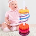 thumbnail image 3 of Rainbow Color Spinning Stacking Toys Creative Intelligence Logic Training Blocks Toy for Children Early Educational Toys, 3 of 4