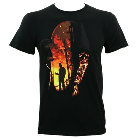 West Elm Cotton - Nightmare On Elm Street Men's Trap Slim-Fit T-Shirt